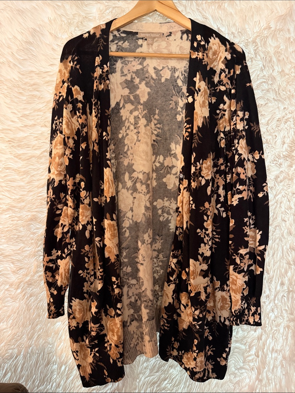 Woman Within 1X Cardigan